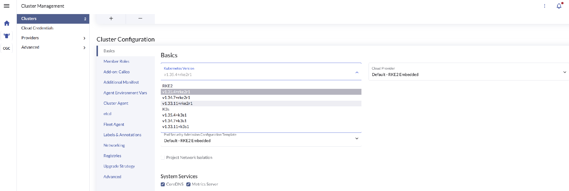 create-rke2-harvester-cluster-rke2-k3s-selection